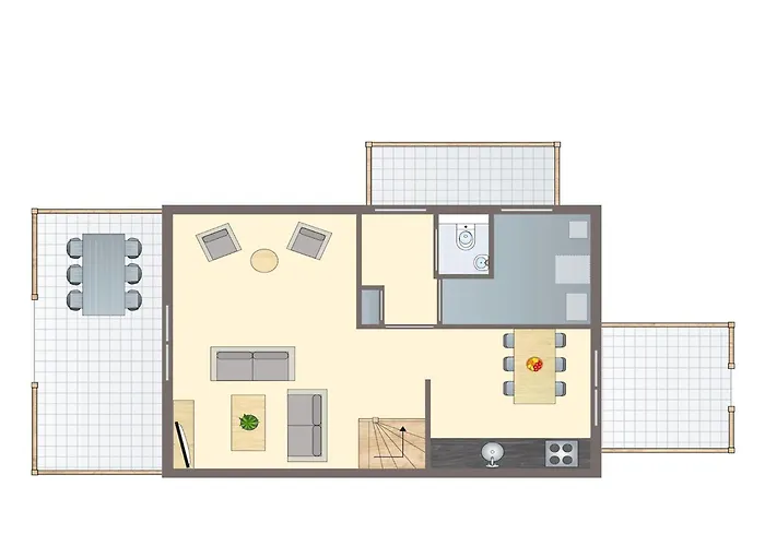 In Zuytland Buiten With Fishing Platform بيت للعطل Simonshaven